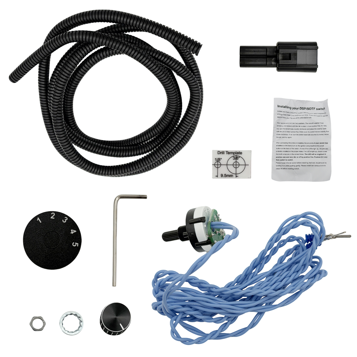 2011-2022 Ford 6.7L Powerstroke Charged Air Cooler 5 Position SOTF Tuning Switch