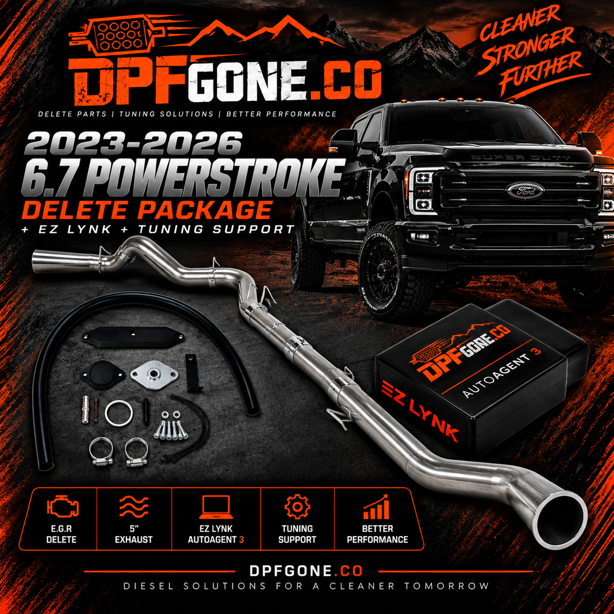 23-26 Powerstroke Full Delete+Tuning