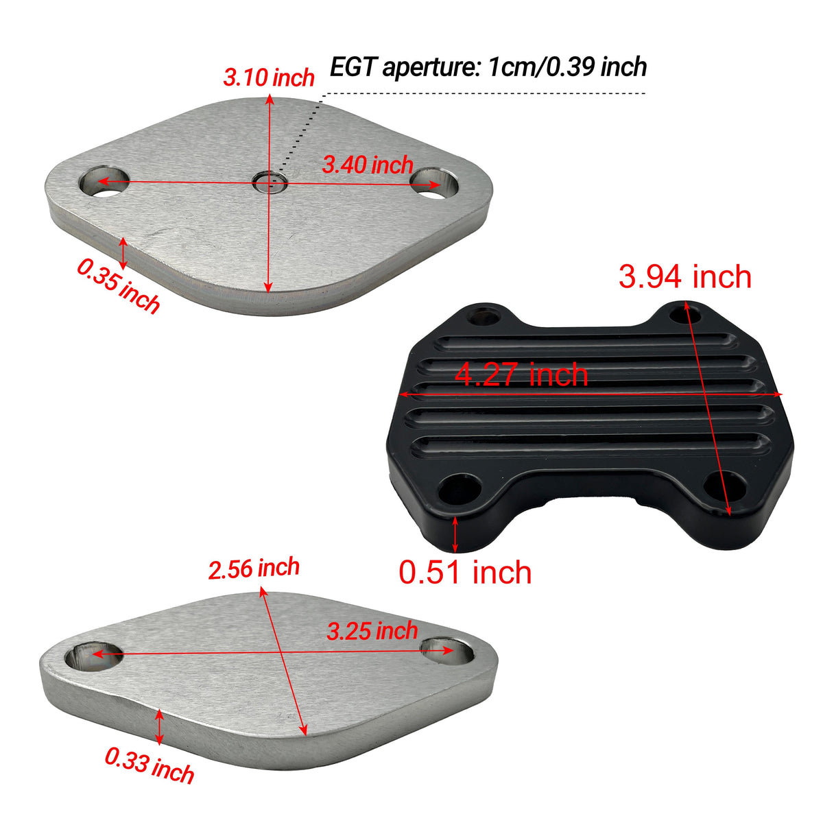 2013-2018 6.7L Ram 4" DPF Pipe & EGR Cooler Throttle Delete Kit