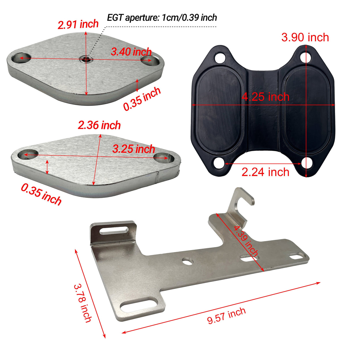 2019-2024 6.7L Ram 4"/5" DP-Back DPF/EGR Delete Kit