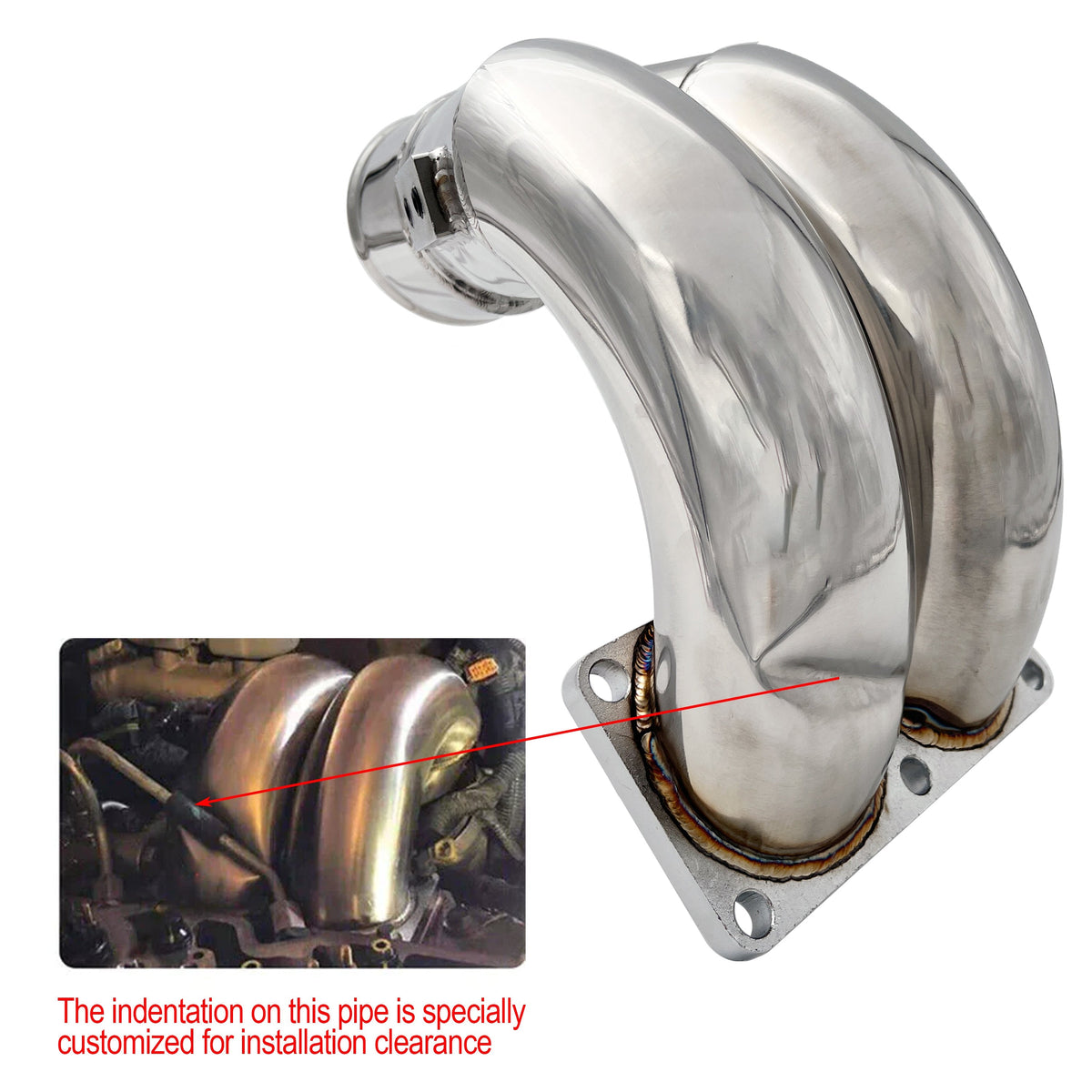 2010-2018 6.7L Ram 3.5" Intake Manifold Elbow Tube EGR Cooler Delete Kit