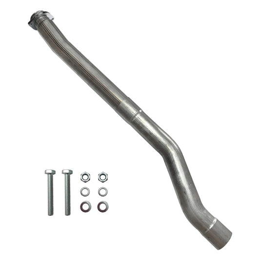 2003-2007 Ford 6.0L Powerstroke 3.5" Cat & Muffler Delete Pipe