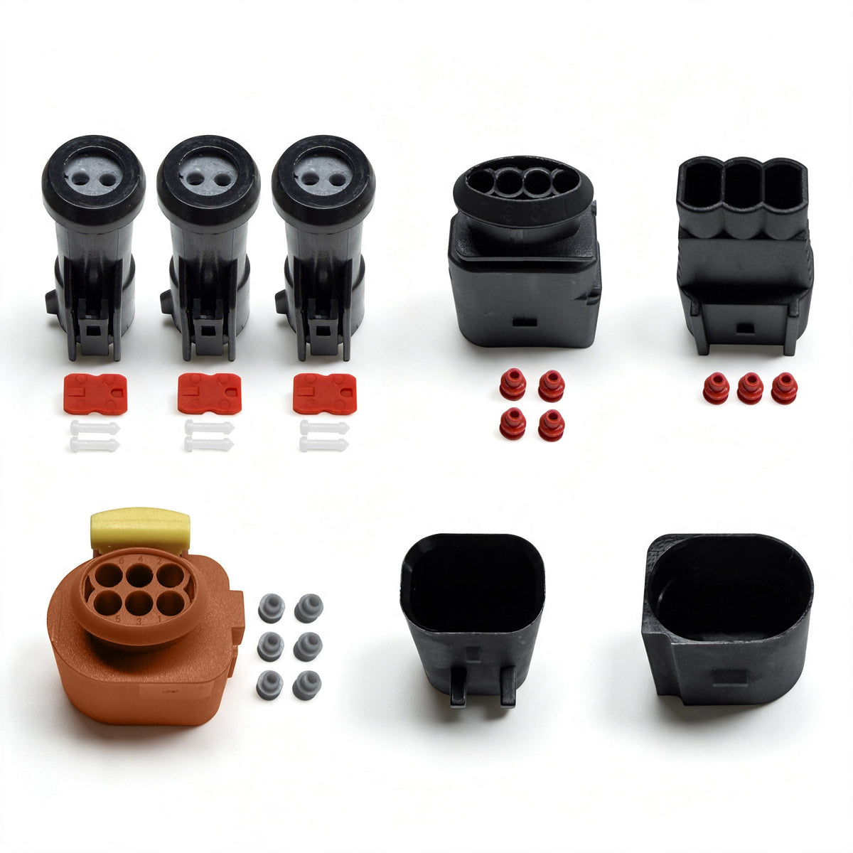 2008-2025 6.7L Ford Powerstroke Sensor Harness Protection Plug Kit