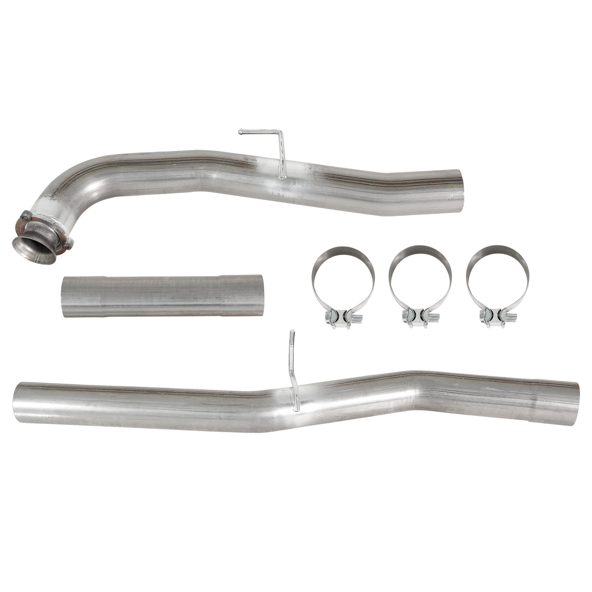 2015.5-2016 6.6L Duramax LML 4" DPF & CAT Delete Pipe & EGR Cooler Delete Kit
