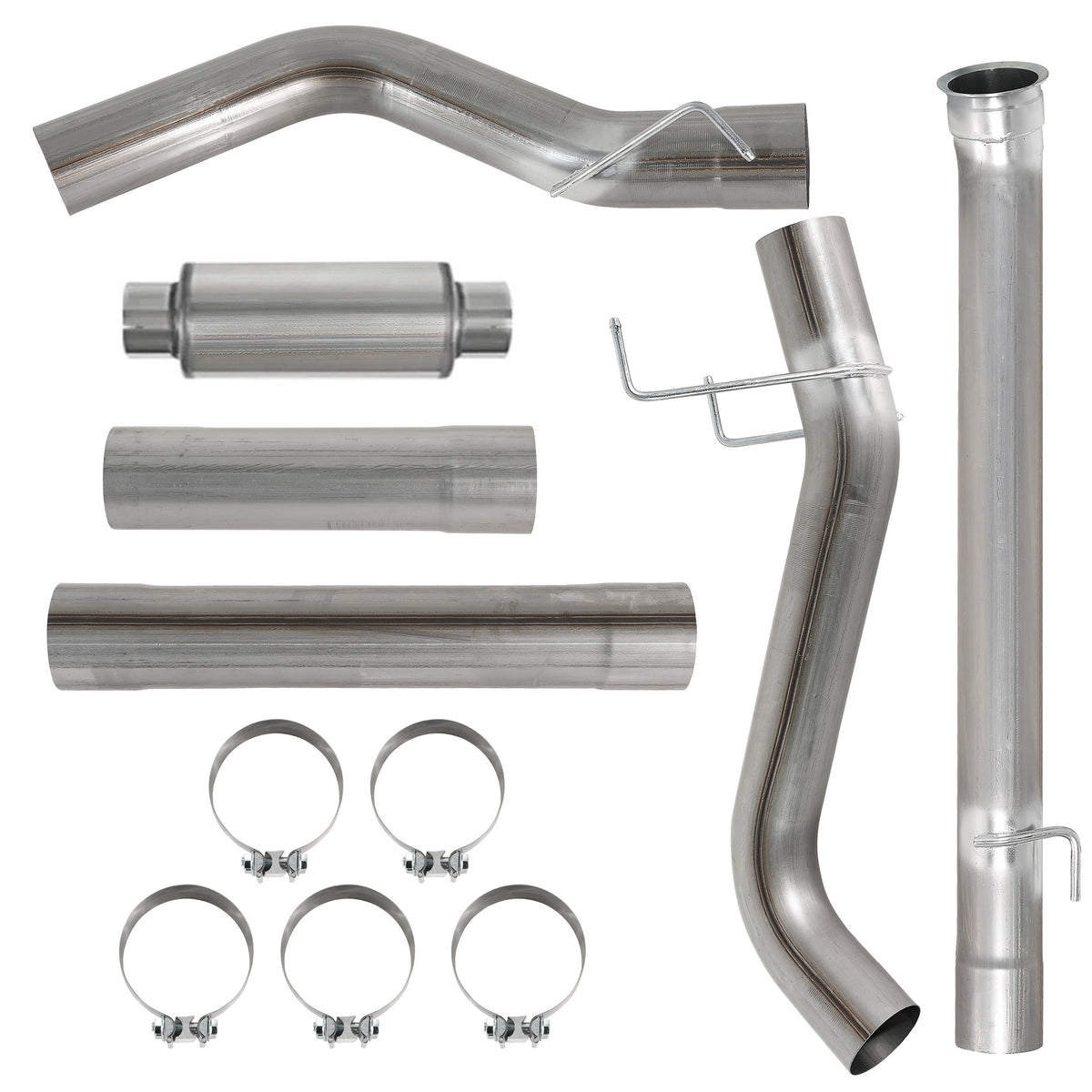 2019-2024 6.7L Ram 4"/5" DPF Delete DP-Back Pipe & EGR Delete Kit