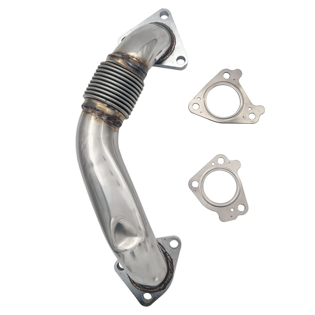 2001-2016 Chevy Silverado GMC Sierra 2500HD 3500HD 6.6L Duramax Diesel Exhaust Up-Pipe (Passenger Side)