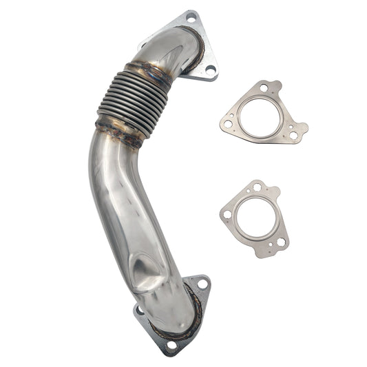 2001-2016 Chevy Silverado GMC Sierra 2500HD 3500HD 6.6L Duramax Diesel Exhaust Up-Pipe (Passenger Side)