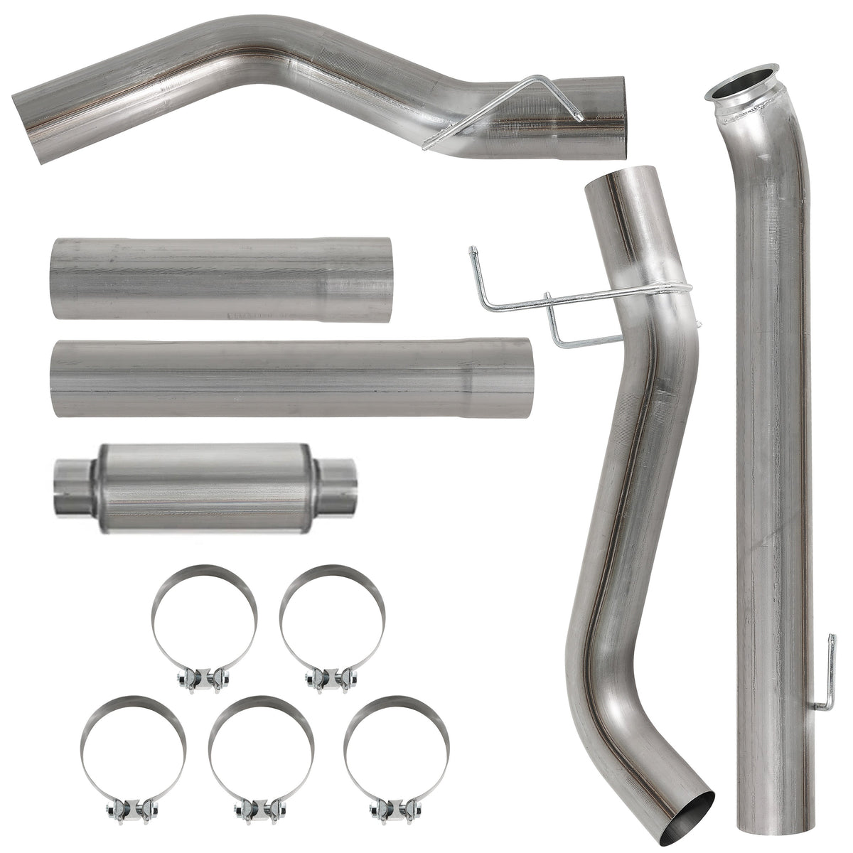 2019-2024 6.7L Ram 4"/5" DPF Delete DP-Back Pipe & EGR Delete Kit