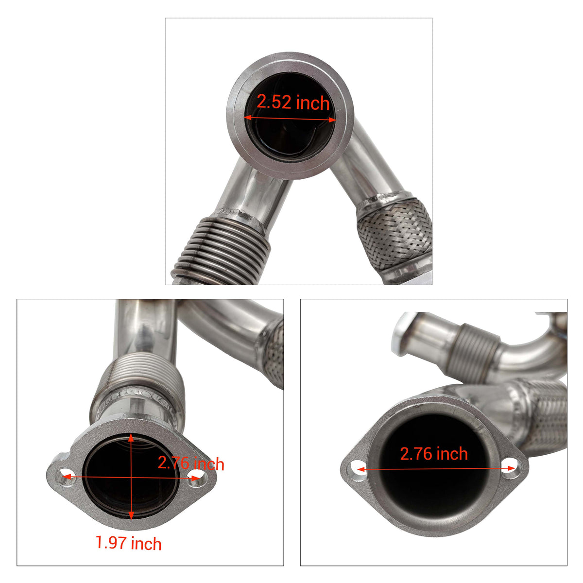 2003-2007 6.0L Powerstroke Heavy Duty Exhaust Y-Pipe & EGR Delete Kit