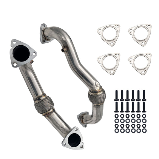2008-2010 Ford Super Duty 6.4L Powerstroke Diesel Heavy Duty Turbo Exhaust Up-Pipe Kit