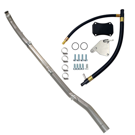 2011-2015.5 6.6L Chevy GMC Duramax 4" DPF Delete Pipe & EGR Delete Kit