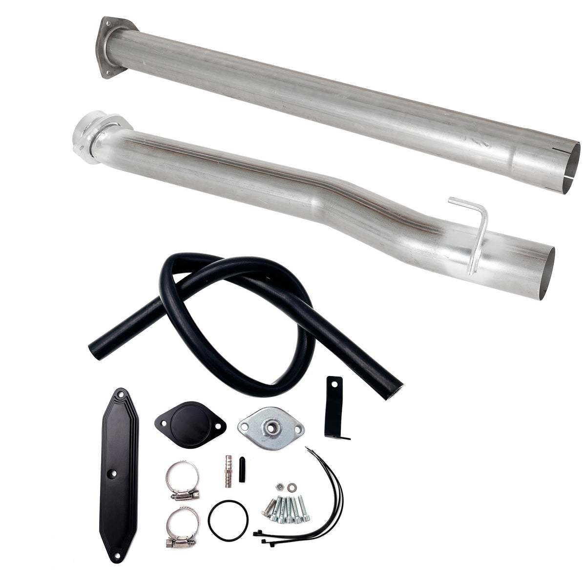 2011-2023 6.7L Ford Powerstroke 4" DPF & CAT Pipe w/ EGR Delete Kit