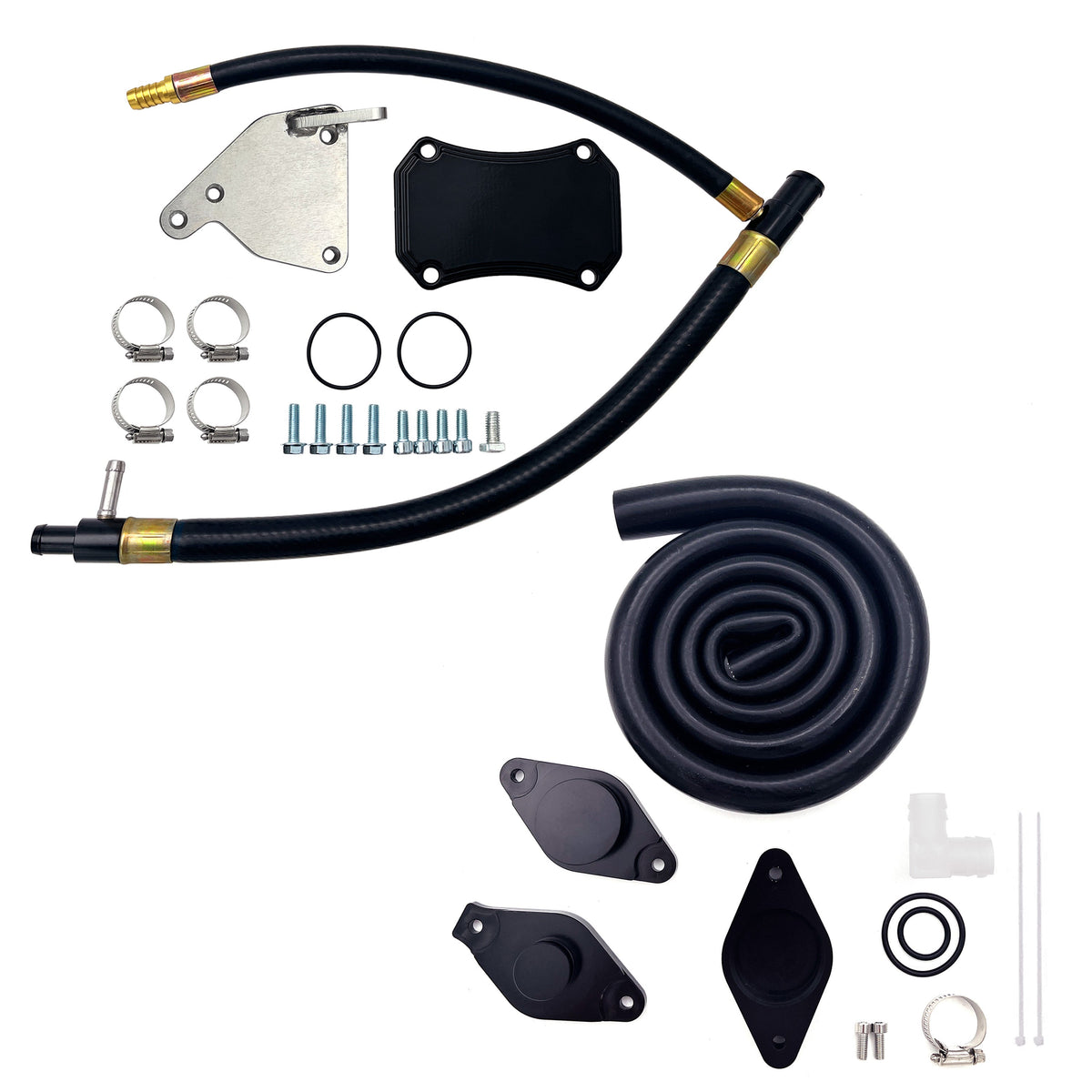 2011-2015.5 6.6L Duramax LML 4" DP-Back DPF Delete Pipe & EGR/CCV Delete Kit