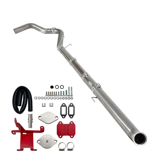 2019-2024 6.7L Ram 4"/5" DPF Delete DP-Back Pipe & EGR Delete Kit