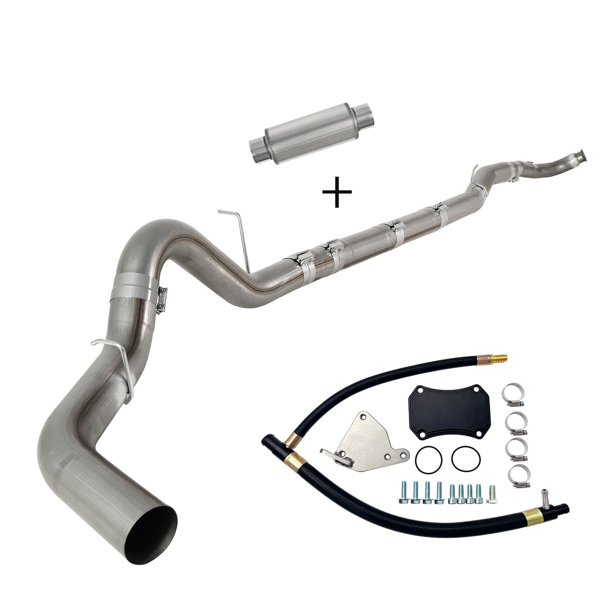 2011-2016 6.6L Duramax LML 4"/5" DP-Back DPF/EGR Delete Kit