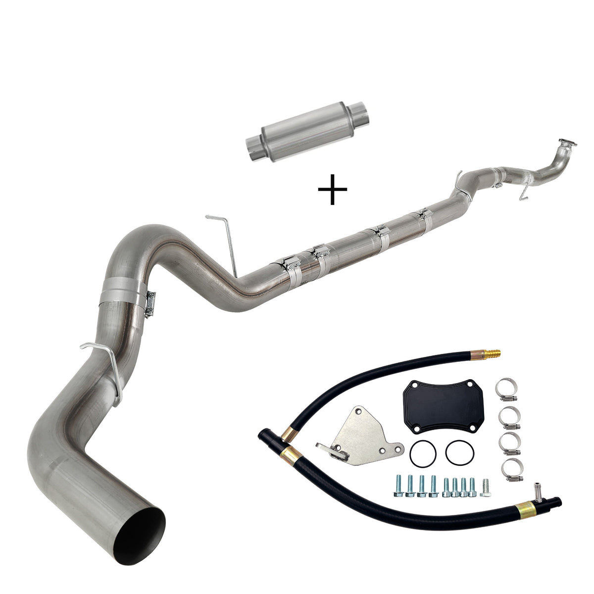 2011-2016 6.6L Duramax LML 4"/5" DP-Back DPF/EGR Delete Kit