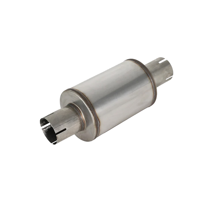 Universal 4" Inlet/Outlet Performance Diesel Muffler - 20" Overall Length
